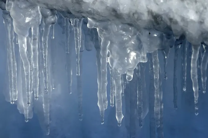 Stampa con cornice : Icicles Stampa con cornice : Icicles