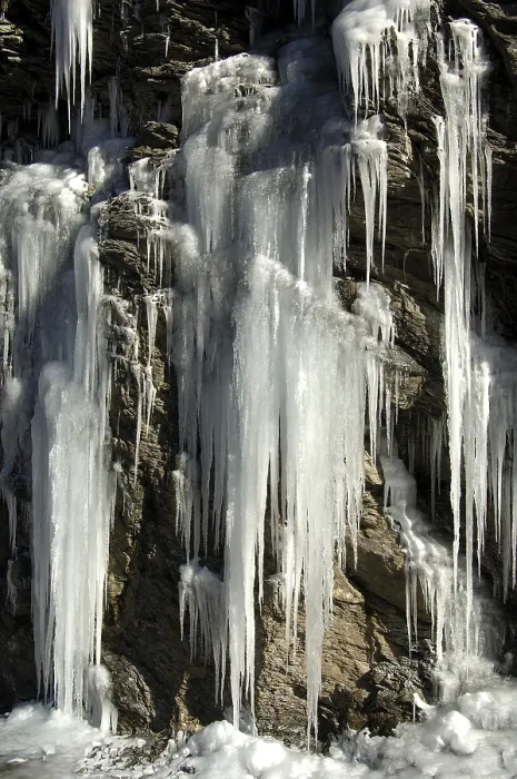 Stampa con cornice : Icicles