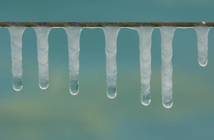 Stampa con cornice : Ghiaccio in fusione Stampa con cornice : Ghiaccio in fusione