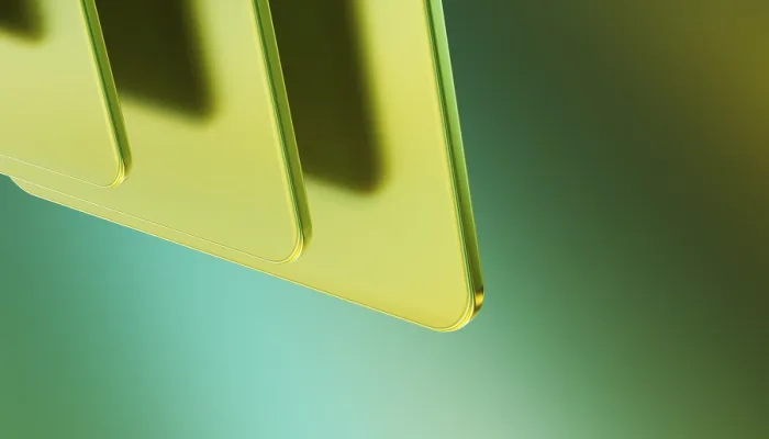 Stampa con cornice : Gradiente Verde in 3D Stampa con cornice : Gradiente Verde in 3D