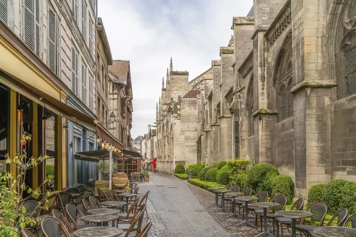 Stampa con cornice : Impressione di Troyes Stampa con cornice : Impressione di Troyes