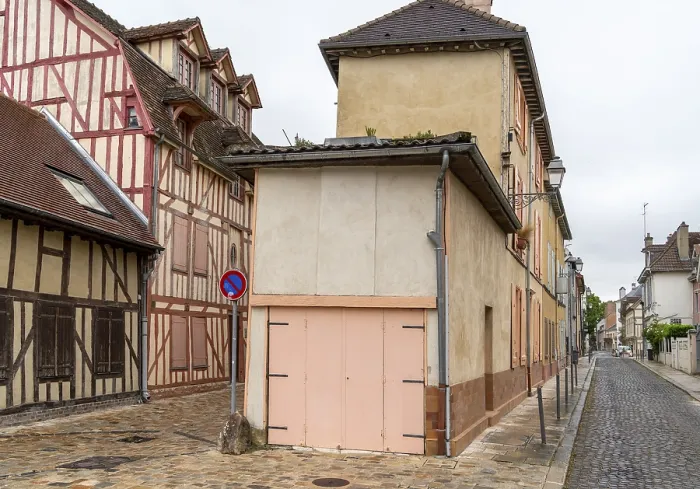 Stampa con cornice : Impressione di Troyes.