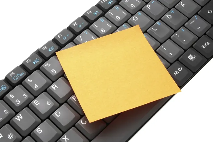 Stampa con cornice : Tastiera con bloc notes Stampa con cornice : Tastiera con bloc notes