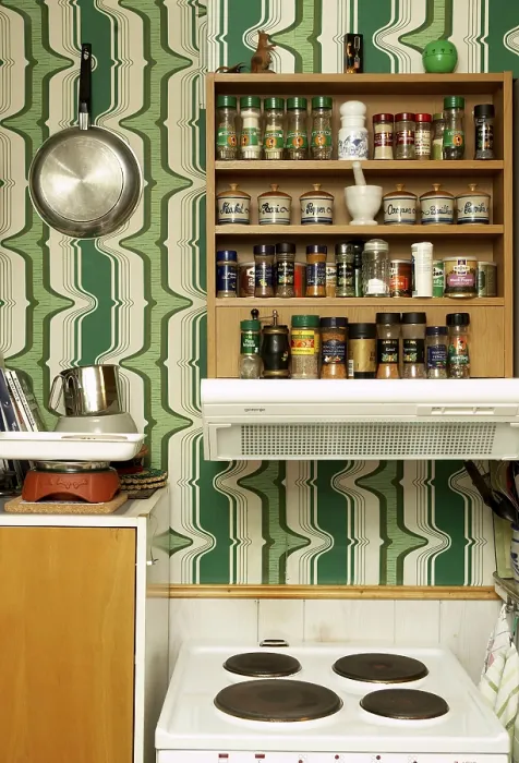 Stampa con cornice : Interni della cucina Stampa con cornice : Interni della cucina
