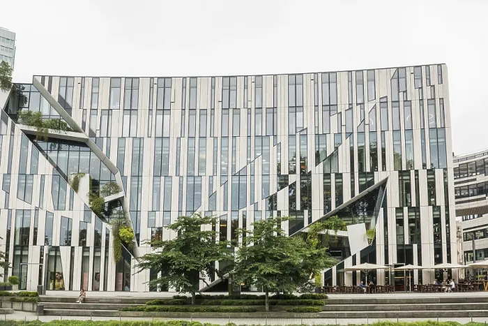 Stampa con cornice : Complesso dell'edificio Ko-Bogen.