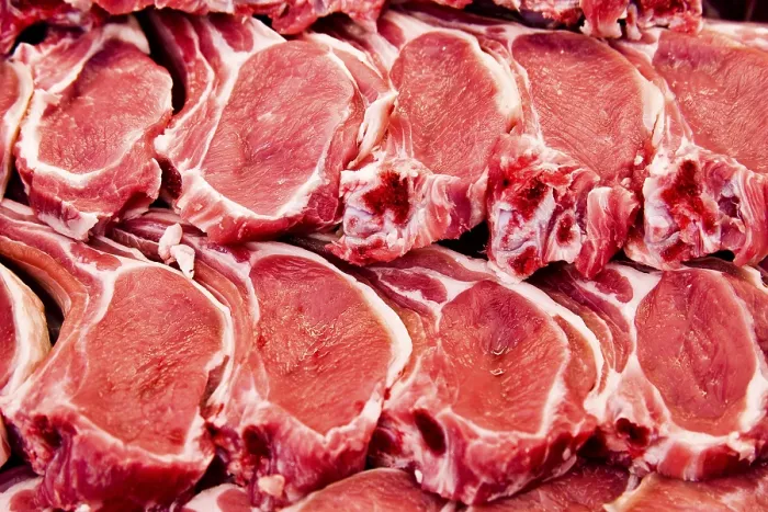 Stampa con cornice : Cottlette di agnello. Stampa con cornice : Cottlette di agnello.