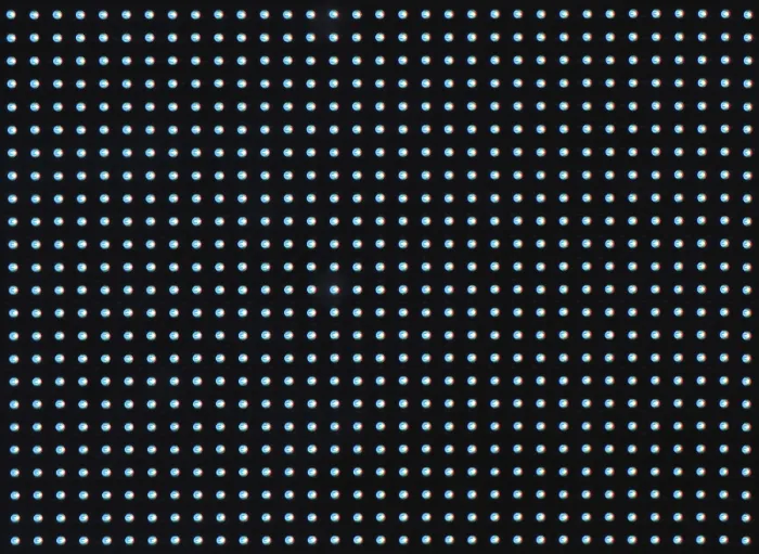 Stampa con cornice : Macro di schermo a led
