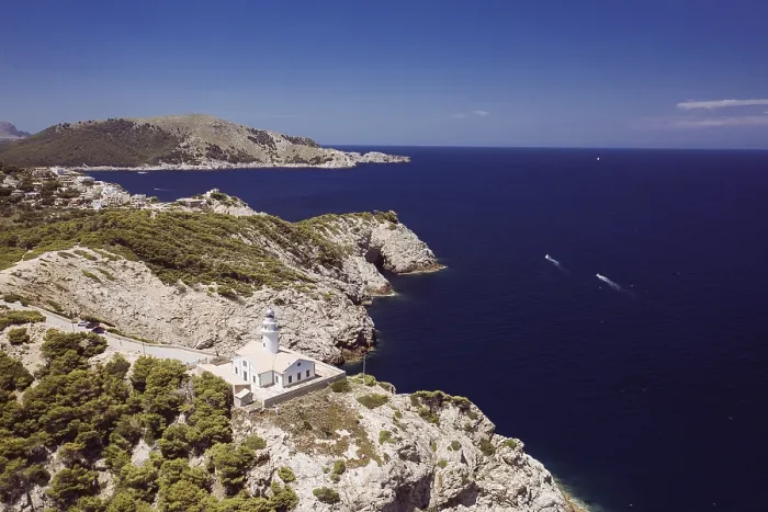 Stampa con cornice : Faro sul Far de Capdepera Stampa con cornice : Faro sul Far de Capdepera