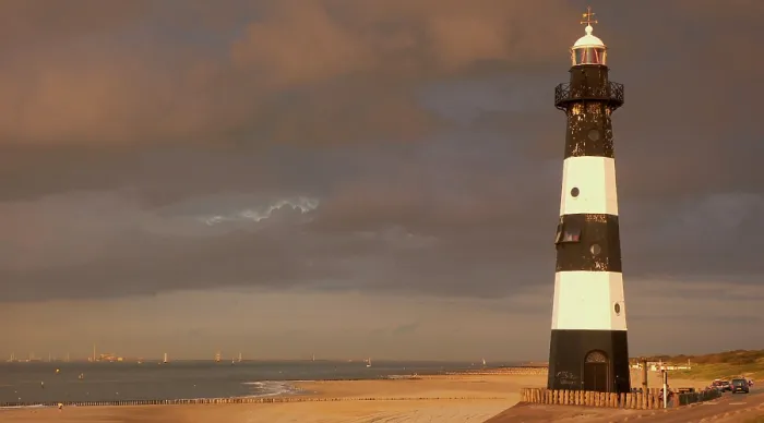 Stampa con cornice : Faro sulla Westerschelde Stampa con cornice : Faro sulla Westerschelde