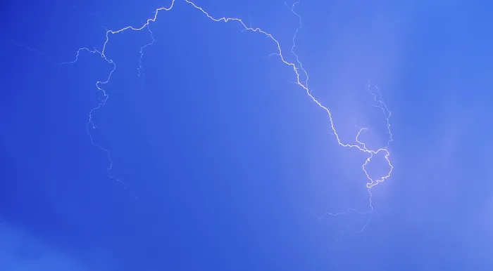 Stampa con cornice : Lightning