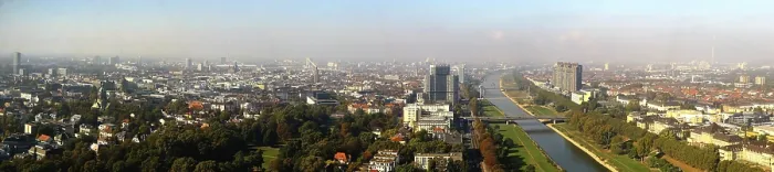 Stampa con cornice : Mannheim dal cielo. Stampa con cornice : Mannheim dal cielo.