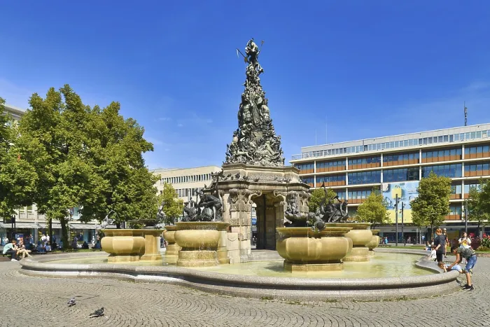 Stampa con cornice : Mannheim, Germania