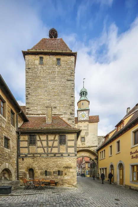 Stampa con cornice : Markusturm e Roderbogen Stampa con cornice : Markusturm e Roderbogen