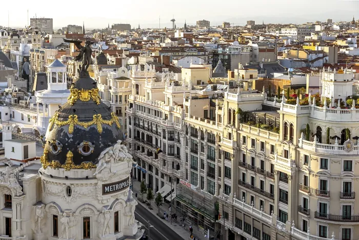 Stampa con cornice : Casa Metropolis, Edificio Metropolis