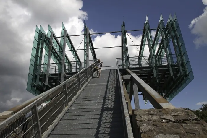 Stampa con cornice : Vista del millennio.