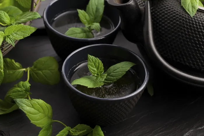 Stampa con cornice : Tè alla menta