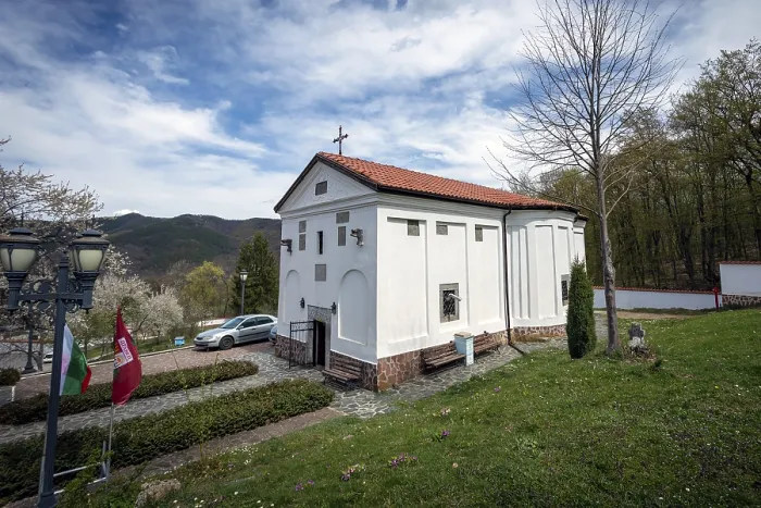 Stampa con cornice : Il Monastero di S. Stampa con cornice : Il Monastero di S.