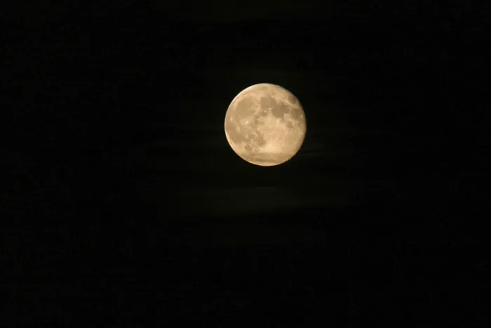 Stampa con cornice : Luna piena. Stampa con cornice : Luna piena.