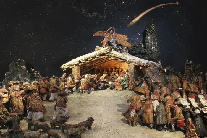 Stampa con cornice : Natività. Scena della Natività Stampa con cornice : Natività. Scena della Natività