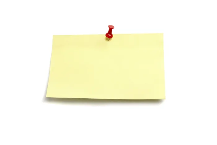 Stampa con cornice : Nota con un spillo.