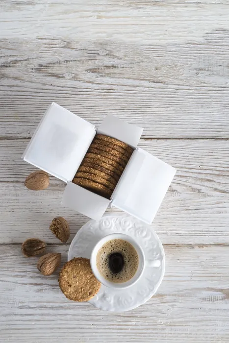 Stampa con cornice : Biscotti di avena. Stampa con cornice : Biscotti di avena.
