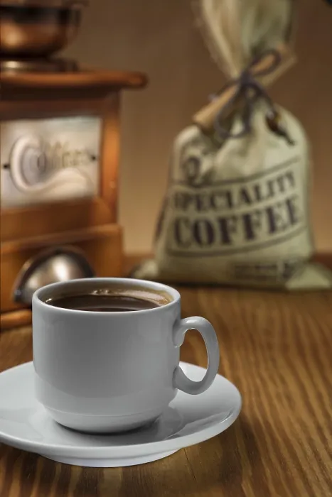 Stampa con cornice : Oggetti di caffè. Stampa con cornice : Oggetti di caffè.
