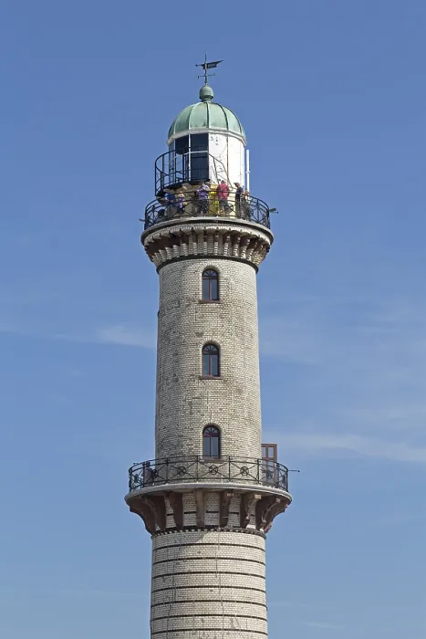 Stampa con cornice : Faro antico, Warnemunde. Stampa con cornice : Faro antico, Warnemunde.