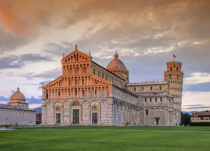 Stampa con cornice : La Torre Pendente di Pisa Stampa con cornice : La Torre Pendente di Pisa