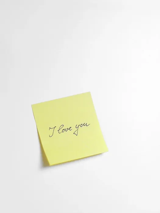 Stampa con cornice : Post-it, nota. Stampa con cornice : Post-it, nota.
