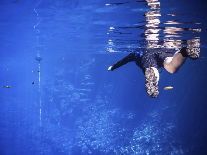 Stampa con cornice : Praticare il subacqueo e lo snorkeling.