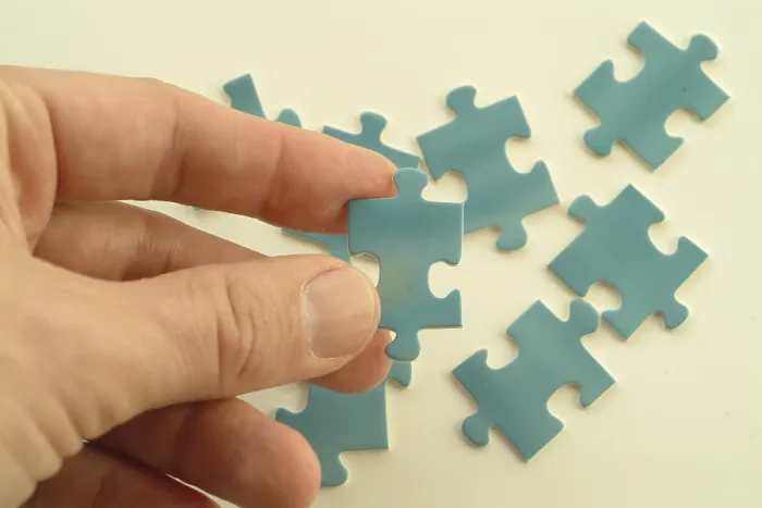 Stampa con cornice : Puzzle