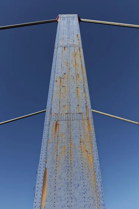 Stampa con cornice : Pilastro del ponte Friedrich-Ebert.