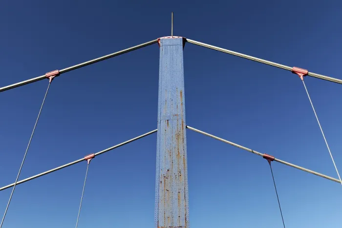 Stampa con cornice : Pilastro del Ponte Friedrich-Ebert Stampa con cornice : Pilastro del Ponte Friedrich-Ebert