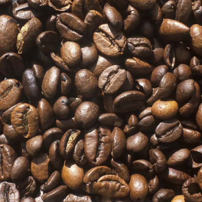 Stampa con cornice : Fagioli di caffè tostati. Stampa con cornice : Fagioli di caffè tostati.