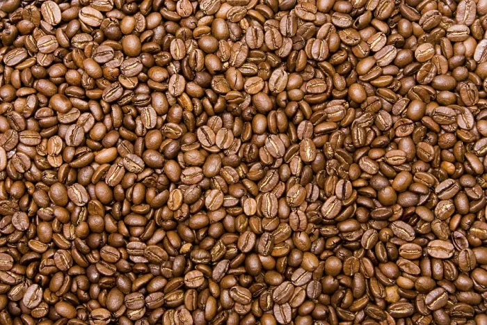 Stampa con cornice : Fagioli di caffè tostati Stampa con cornice : Fagioli di caffè tostati