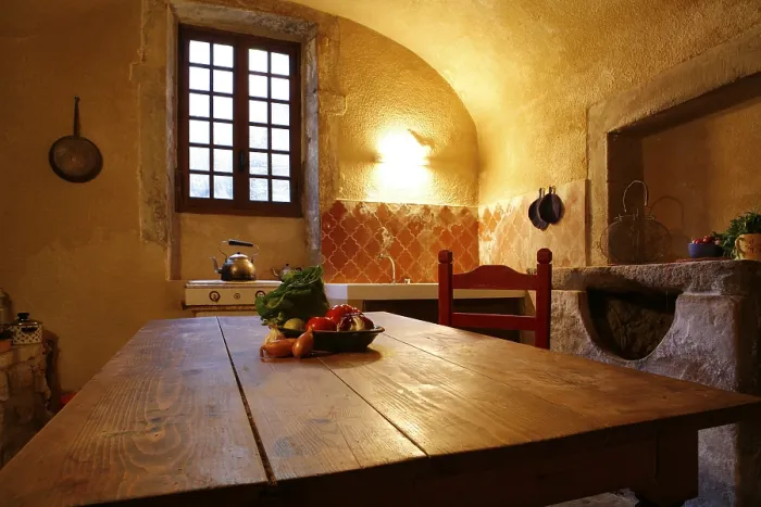 Stampa con cornice : Cucina Rustica Stampa con cornice : Cucina Rustica