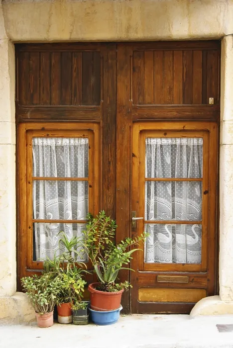 Stampa con cornice : Fondo di legno rustico.