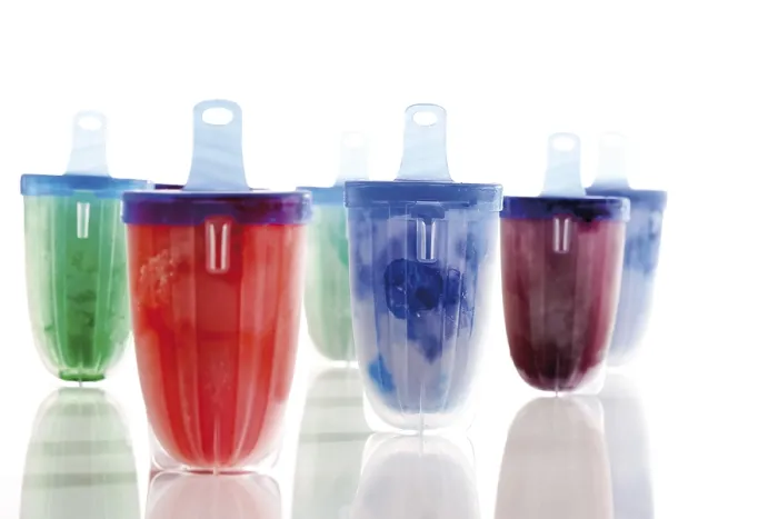 Stampa con cornice : Popsicles fatte da sé. Stampa con cornice : Popsicles fatte da sé.