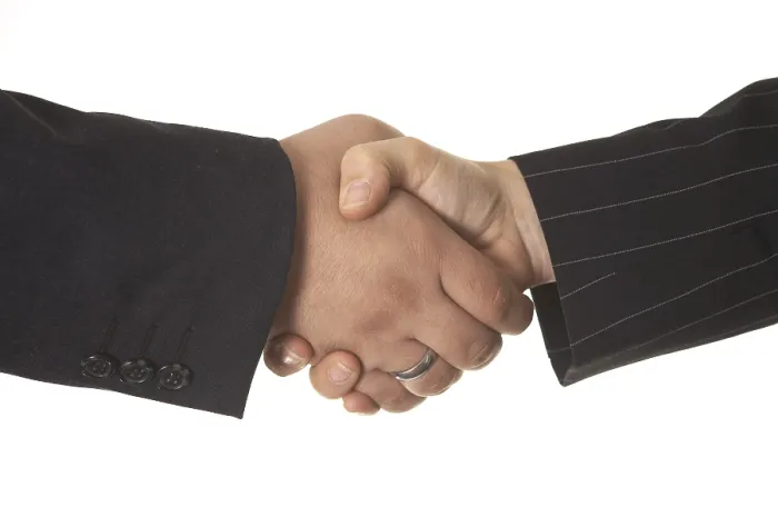 Stampa con cornice : Shakehands Stampa con cornice : Shakehands
