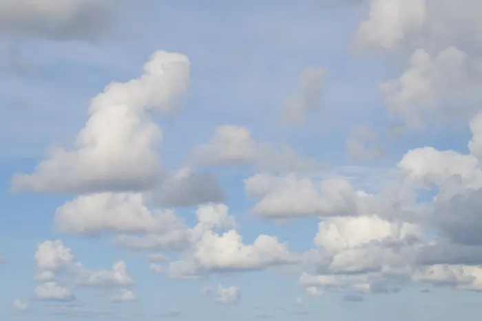 Stampa con cornice : Cielo con nuvole, Danimarca. Stampa con cornice : Cielo con nuvole, Danimarca.