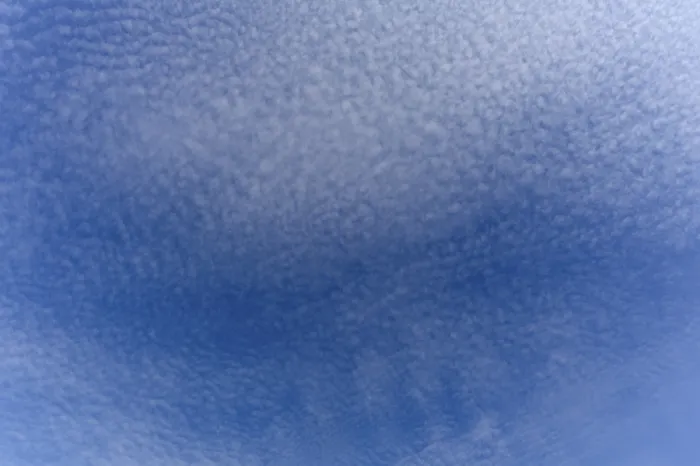 Stampa con cornice : Nuvole soffici e compatte, Cirrocumulus.