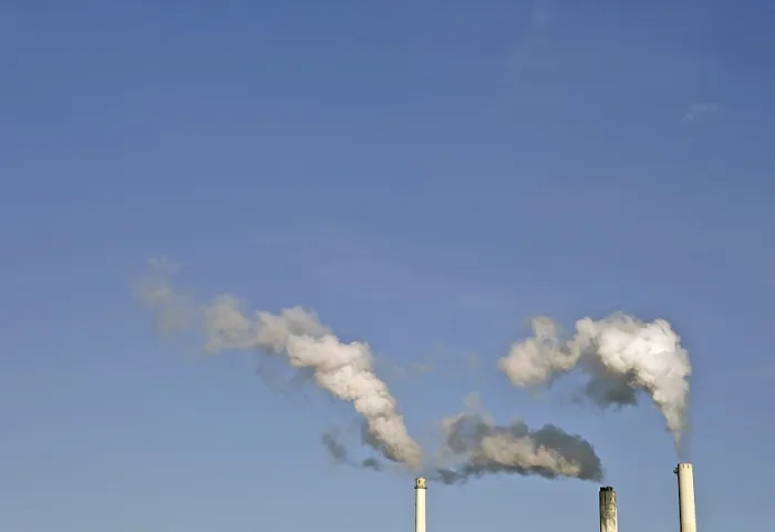 Stampa con cornice : Smokestacks