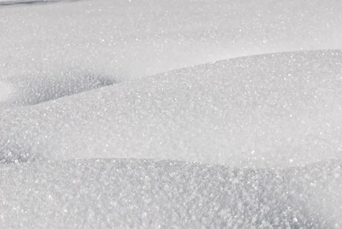 Stampa con cornice : Superficie innevata Stampa con cornice : Superficie innevata