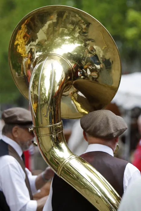 Stampa con cornice : Sousaphone Stampa con cornice : Sousaphone