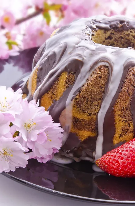 Stampa con cornice : Biscotti di marmo primaverile.
