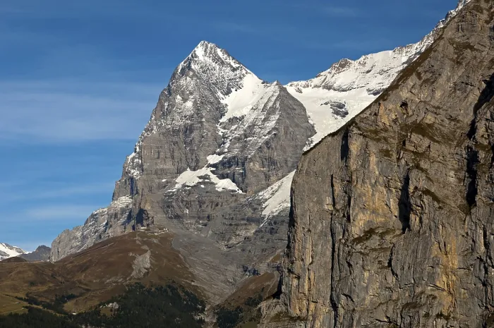 Stampa con cornice : Cima dell'Eiger, Murren Stampa con cornice : Cima dell'Eiger, Murren