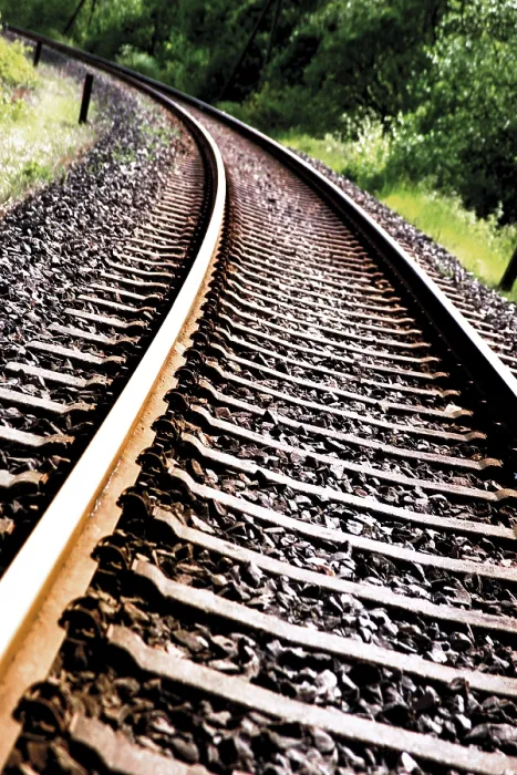 Stampa con cornice : Treni binari Stampa con cornice : Treni binari