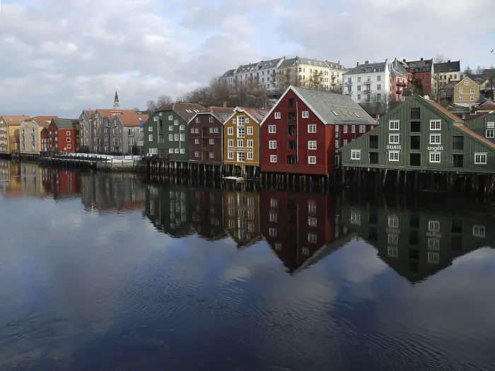 Stampa con cornice : Trondheim Stampa con cornice : Trondheim
