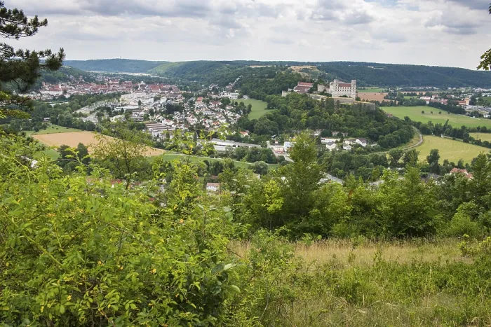 Stampa con cornice : Vista di Eichstätt, Eichstätt