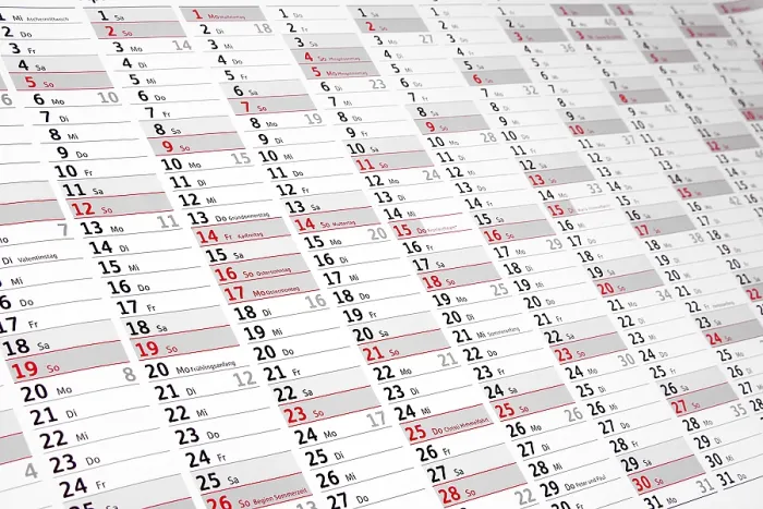 Stampa con cornice : Calendario a muro Stampa con cornice : Calendario a muro